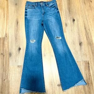 Scoop High Rise Flare Jeans